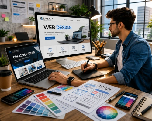 Website that converts visitors into customers.​